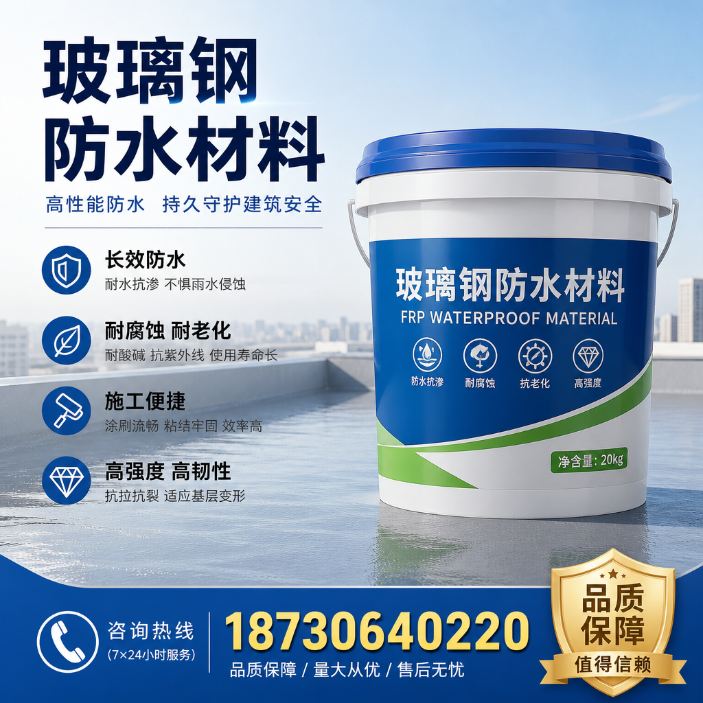 专家解析:玻璃钢防水材料的市场前景分析在 泰安