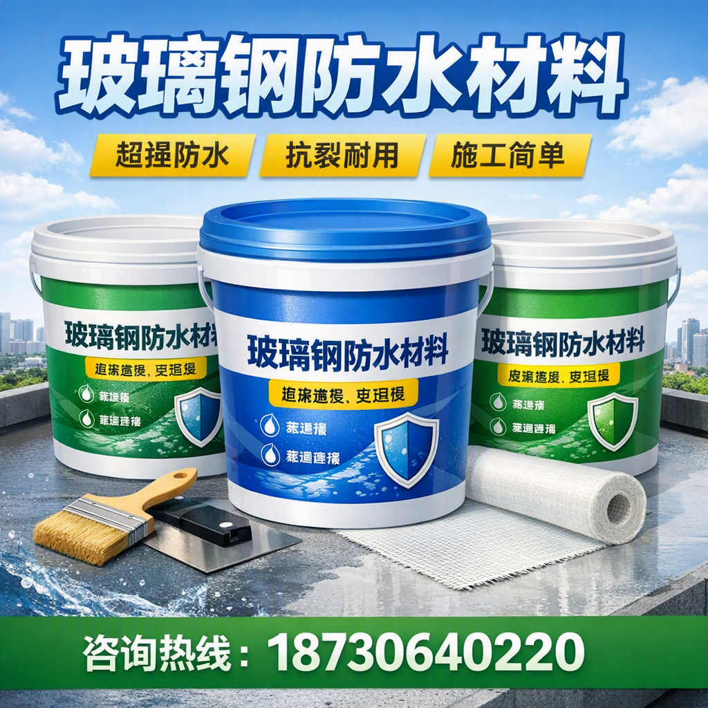 了解玻璃钢防水材料的市场趋势,泰安 企业不可不知